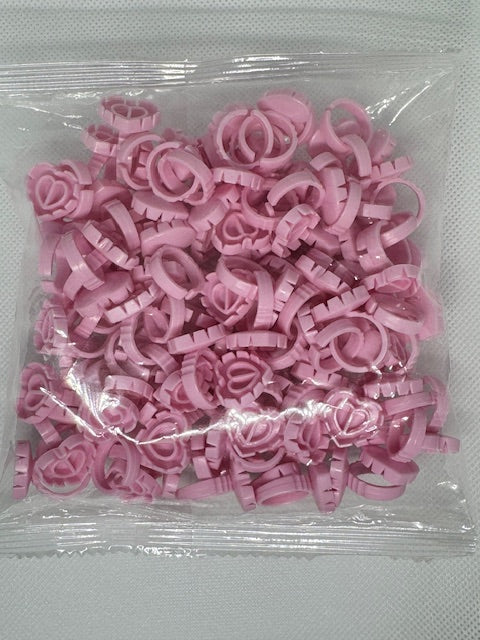 100 Pc Glue Rings